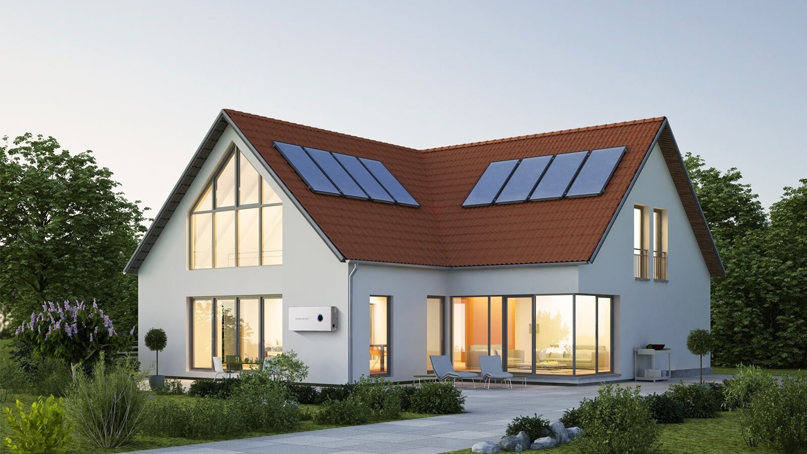 sigen energy house with solar panels